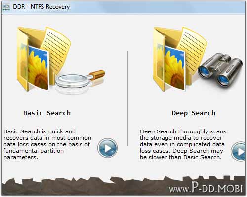 NTFS Files Recovery Utility
