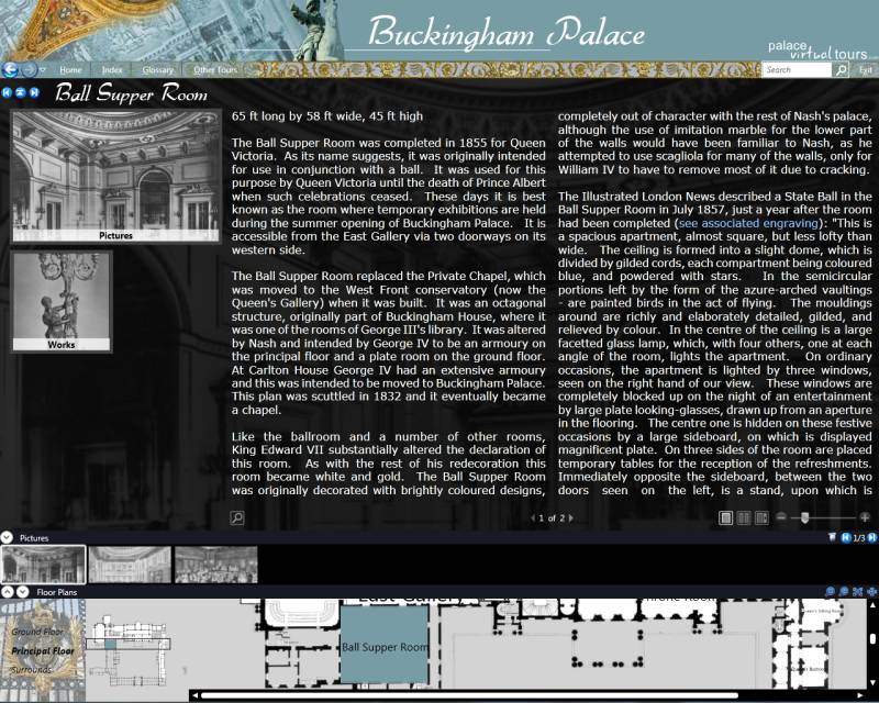 Buckingham Palace Virtual Tour