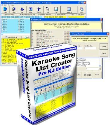 Karaoke Song List Creator 2007