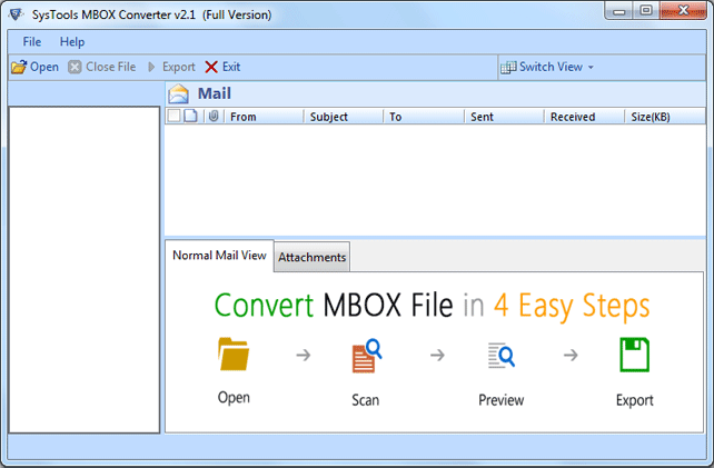 Shift MBOX Files into PST Files Format