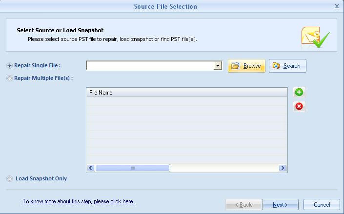 Fix Outlook PST