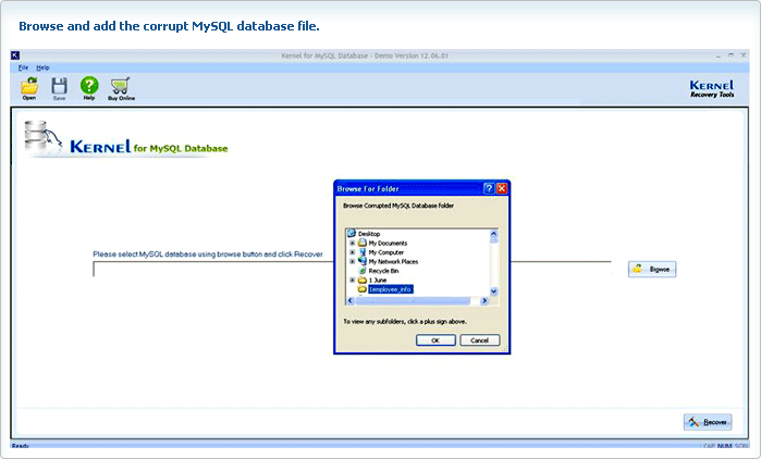 Repair MySQL Software