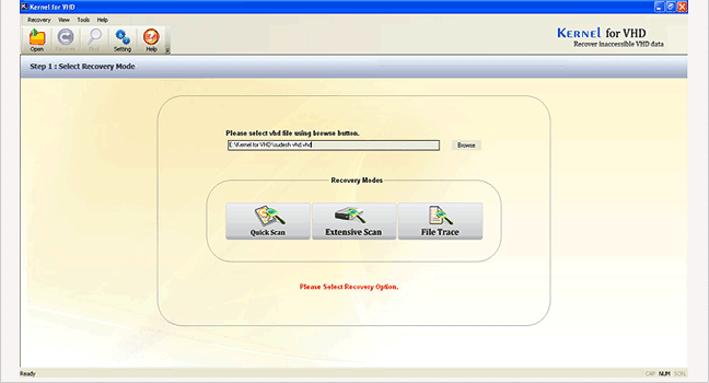 VHD Data Recovery Software