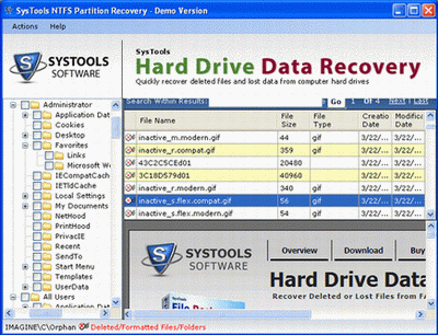 Windows Vista File Recovery