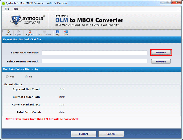 Convert Mac Mail to MBOX