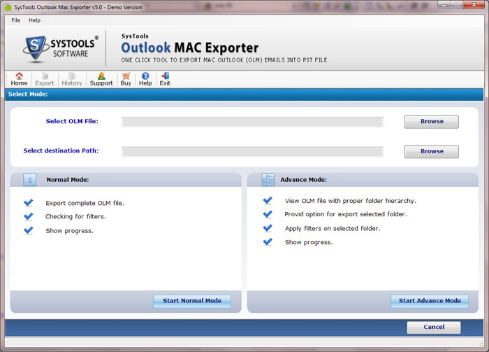 Export Outlook 2011 Mac to PST