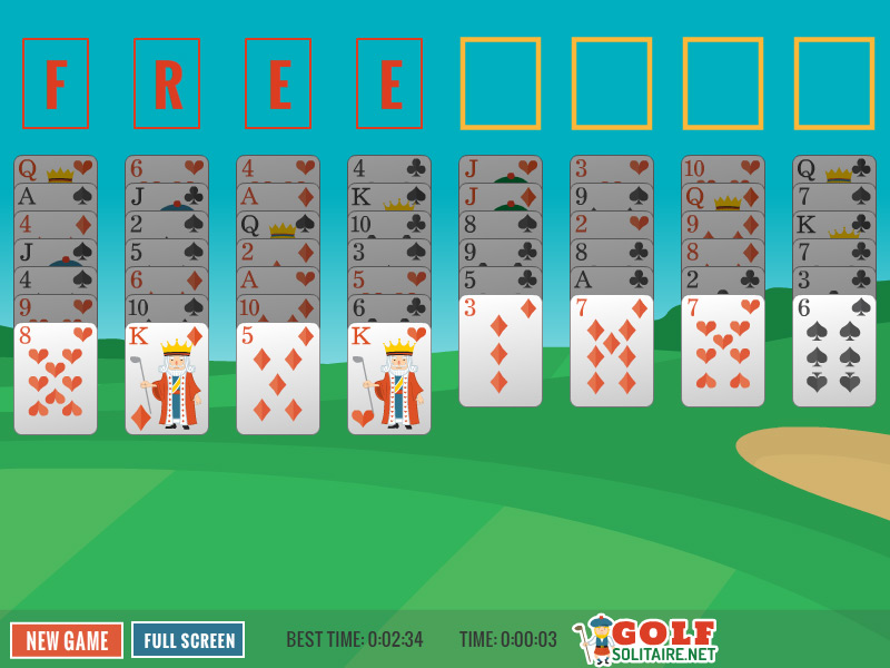 Golfer Freecell