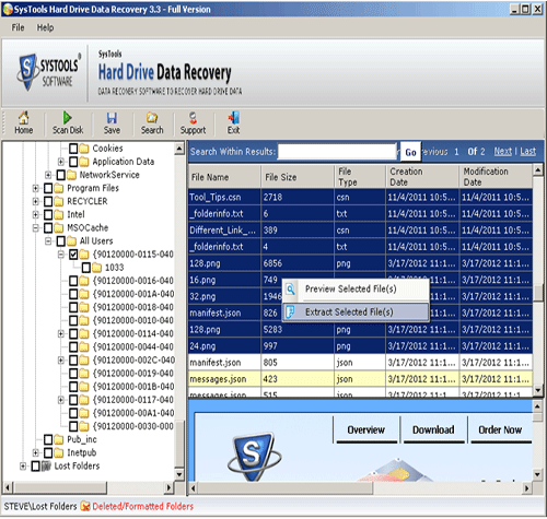 The Disk in Drive is Not Formatted Error