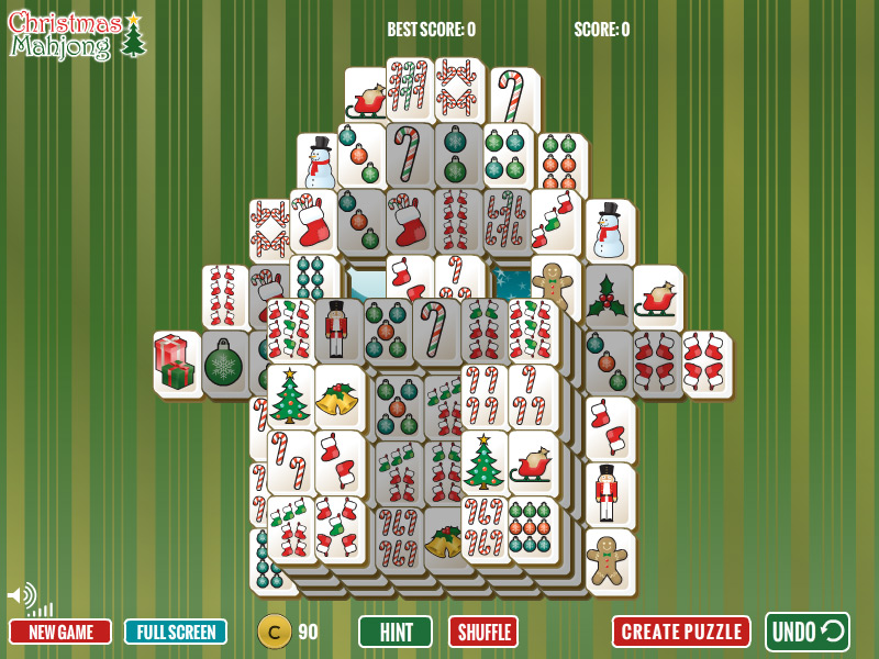 Christmas House Mahjong