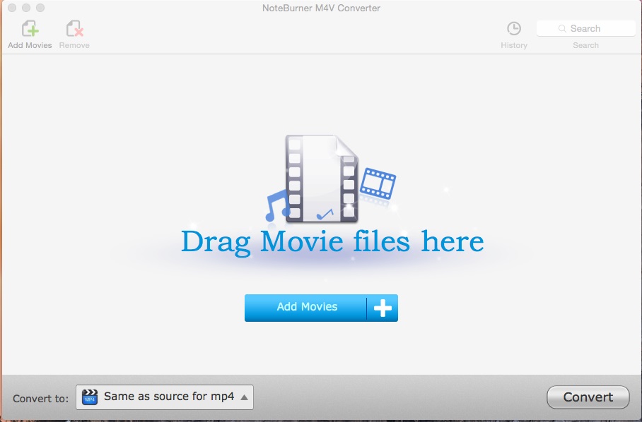 NoteBurner M4V Converter for Mac