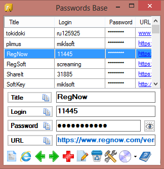 Passwords Base