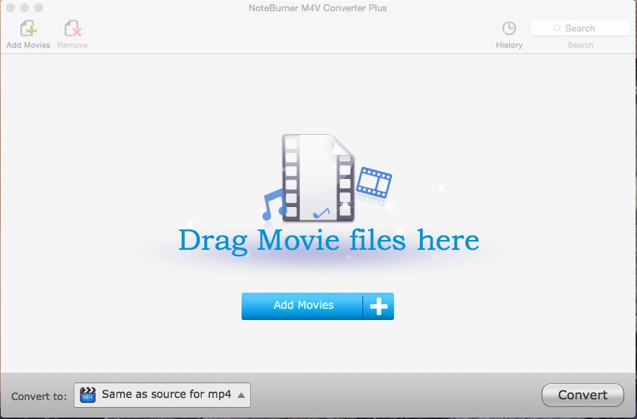 NoteBurner M4V Converter Plus for Mac