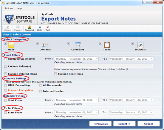 Notes to Outlook Free Converter