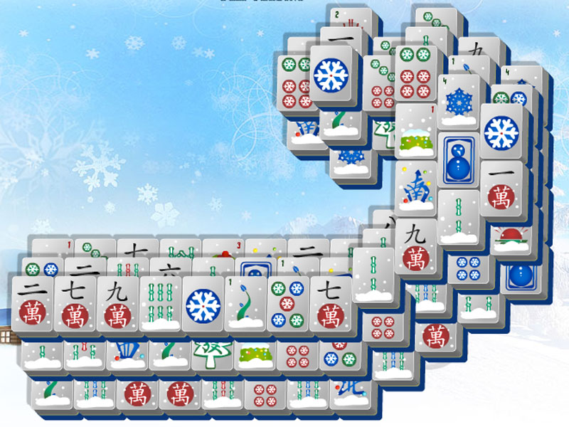 Winter Sled Mahjong