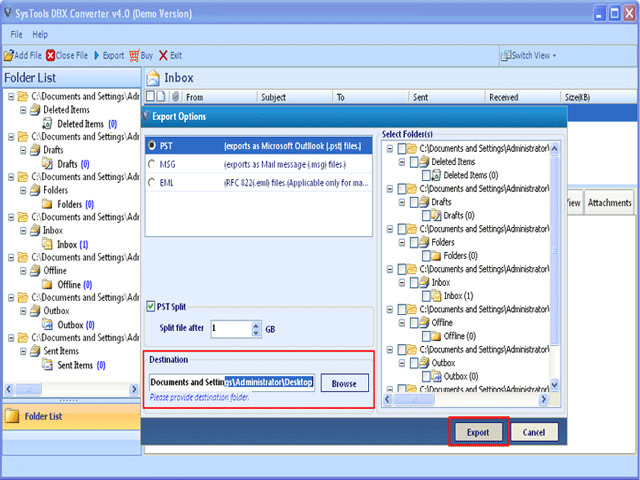 How to Convert DBX to PST