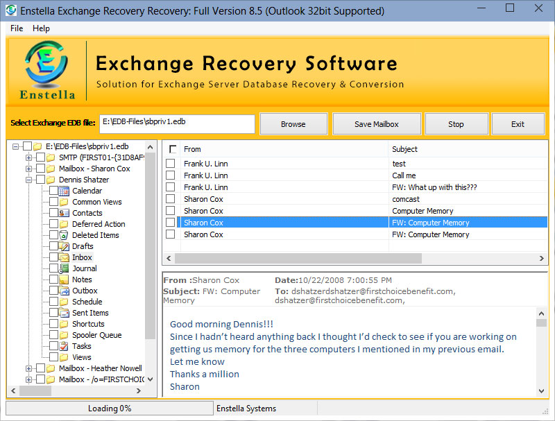 Exchange EDB Recovery Crack