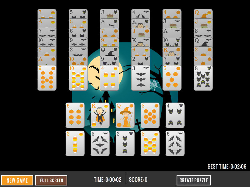 Halloween Columns Solitaire