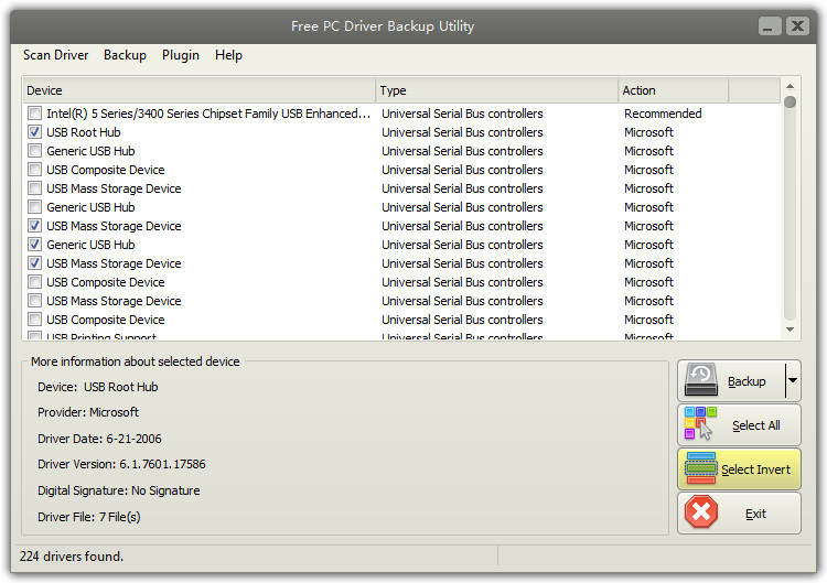 Free PC Driver Backup Utility