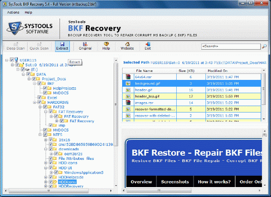 Repair C Drive Backup