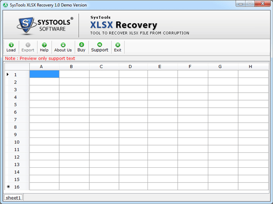 XLSX Recovery