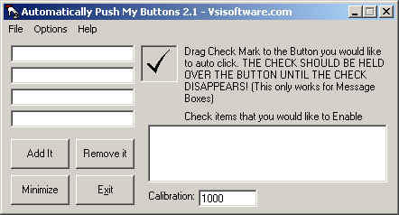 Automatically Push My Buttons