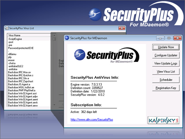 SecurityPlus for MDaemon