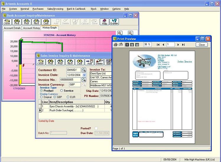 Artemis Accounts II - Standard