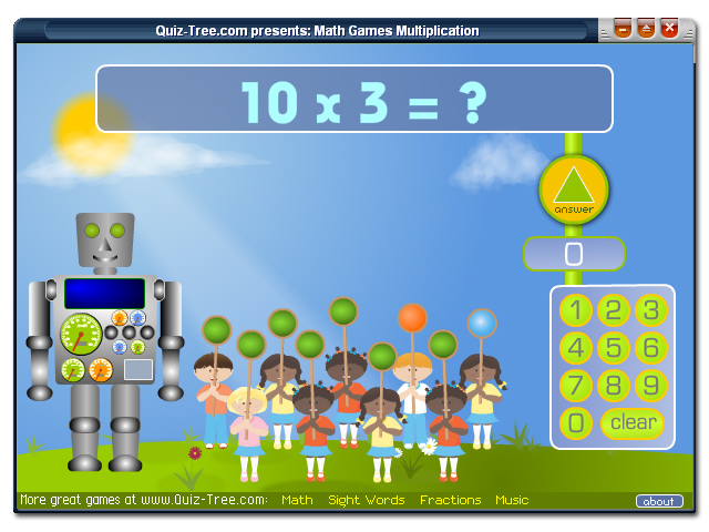 Math Games Multiplication