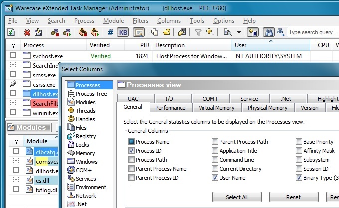 eXtended Task Manager