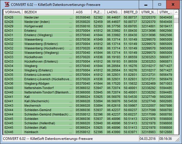 Geodaten German Topo