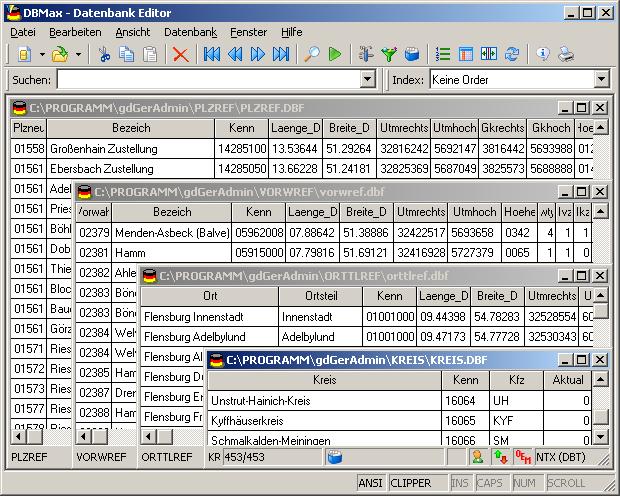 Geo Data German Admin