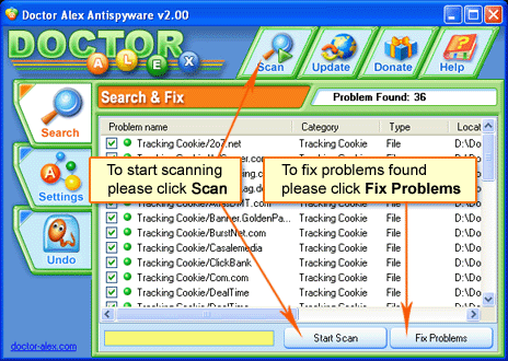 Doctor Alex Antispyware Free