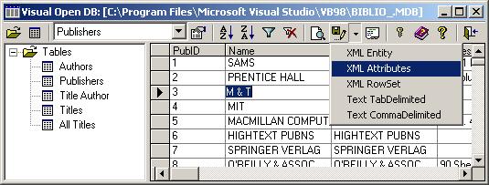 Visual Open DB