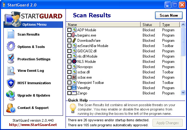 StartGuard Free Edition