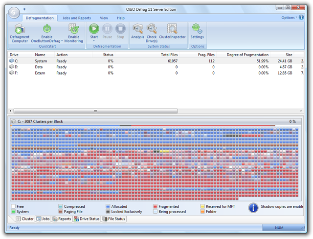 O&O Defrag 11 Server Edition