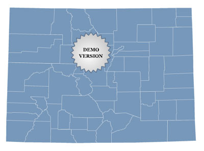 Locator Map of Colorado