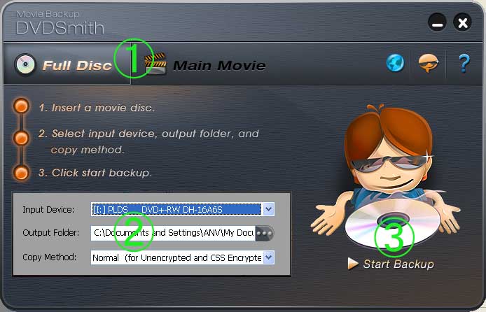 DVDSmith Movie Backup