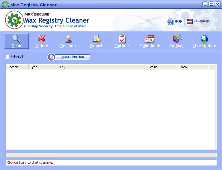 Max Registry Cleaner