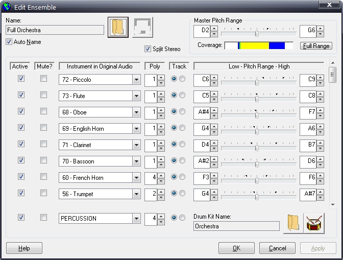 Intelliscore Ensemble WAV to MIDI Converter