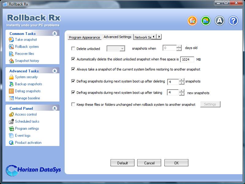 RollBack Rx Software - Professional
