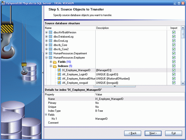 FlySpeed DB Migrate to SQL Server