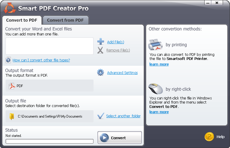 #1 Smart PDF Creator Pro