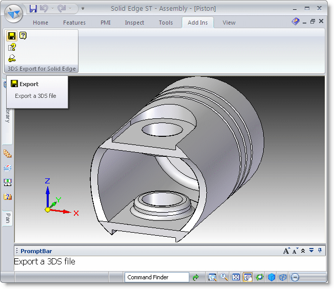 3DS Export for Solid Edge