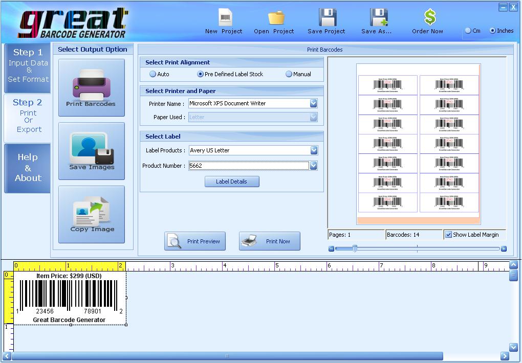 Barcode Generator Software