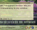 Actual Transparent Window