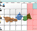 Chameleon Calendar