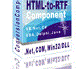 HTML-to-RTF Pro DLL