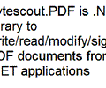 Bytescout PDF SDK