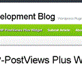 WP-PostViews Plus widget