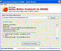 SysTools Lotus Notes Contacts to GMAIL